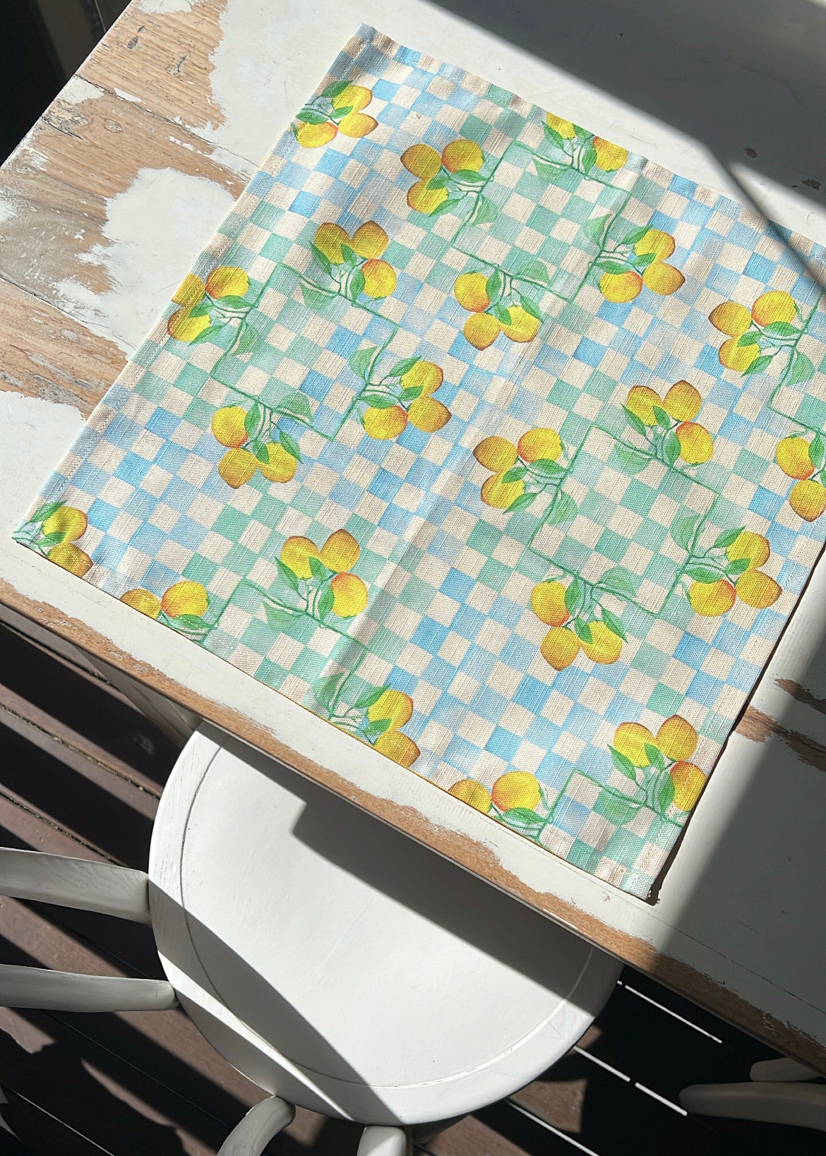 Lemon Napkins - Set of 4