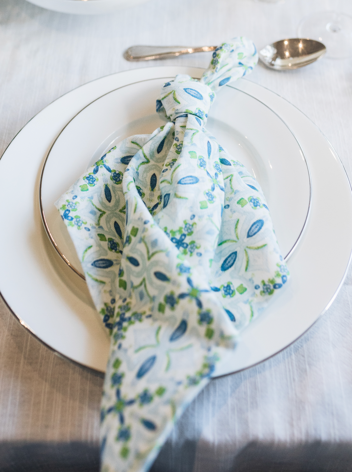 Tremezzo Tile Napkins - Set of 4
